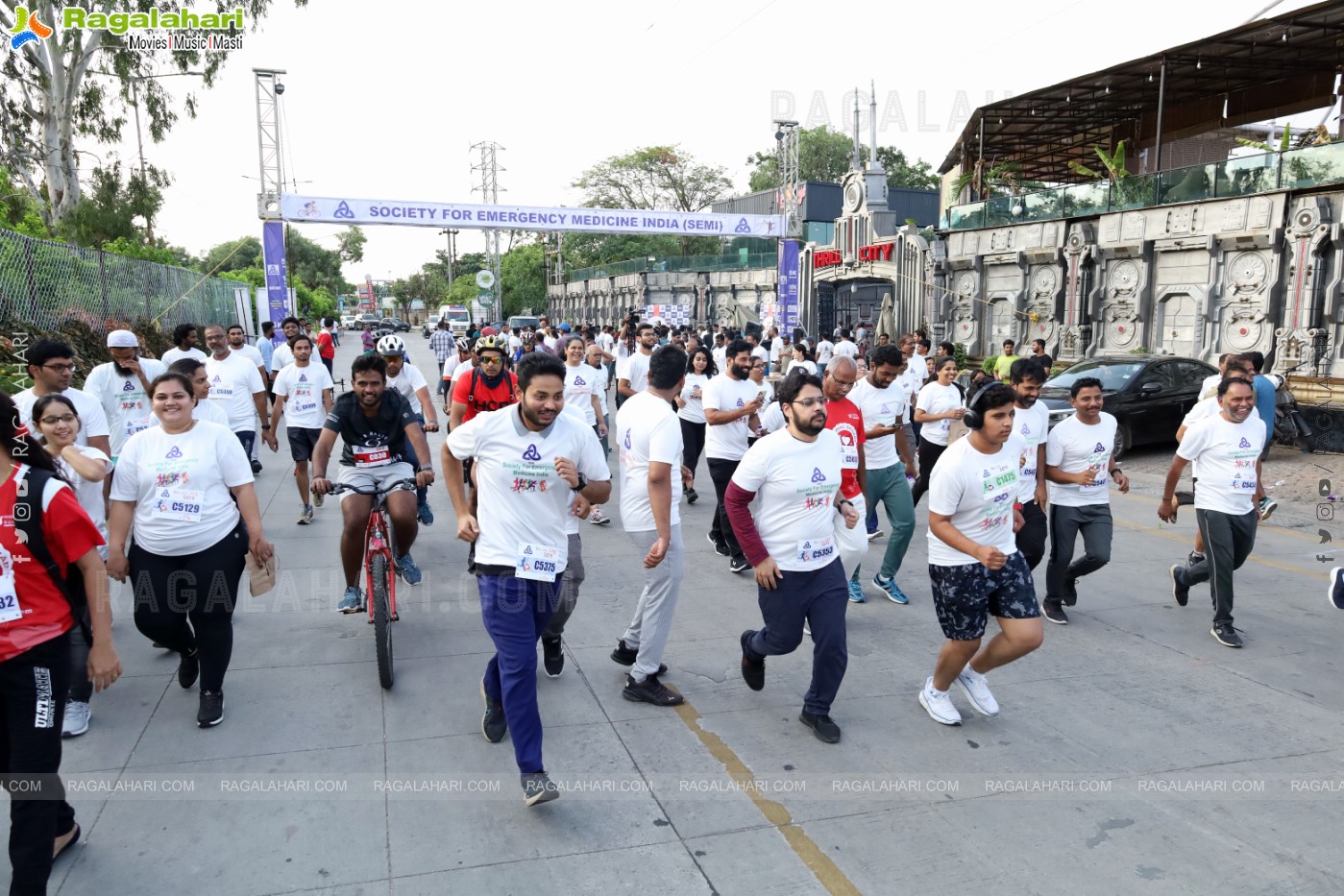 Society for Emergency medicine India- 5K, 10K Marathon and Cyclathon10k at Thrill City