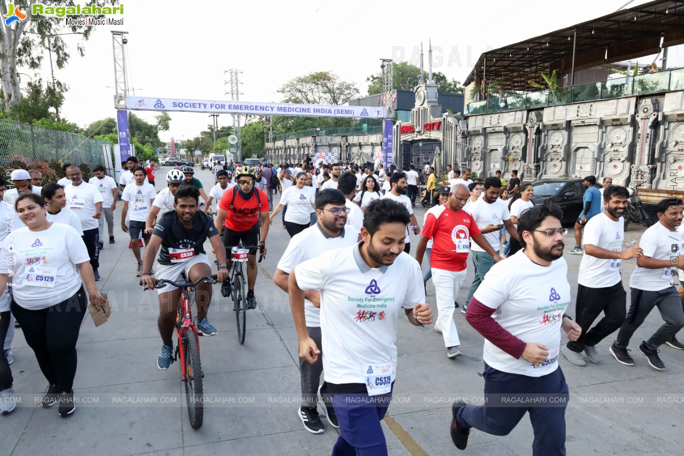 Society for Emergency medicine India- 5K, 10K Marathon and Cyclathon10k at Thrill City