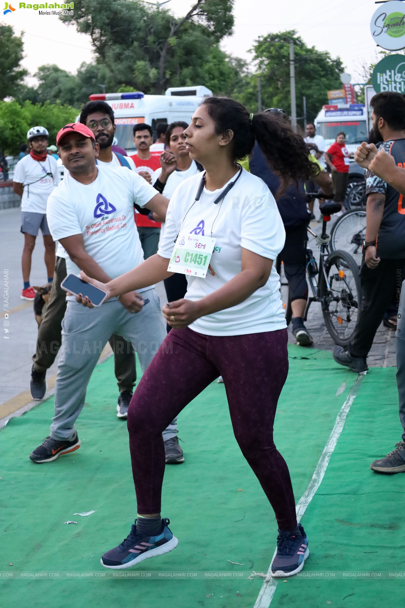 Society for Emergency medicine India- 5K, 10K Marathon and Cyclathon10k at Thrill City