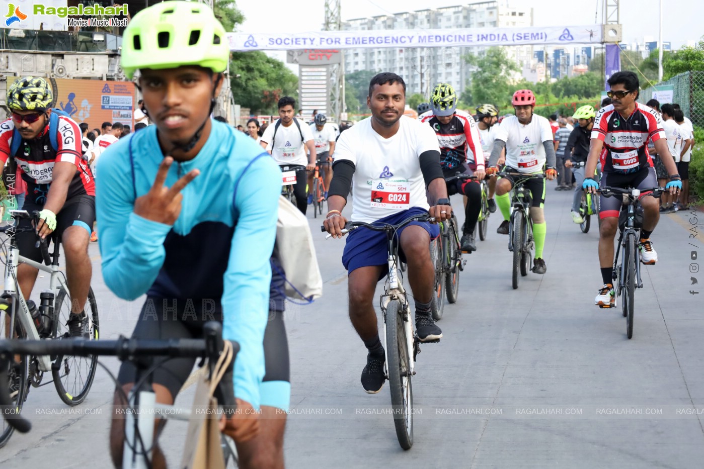 Society for Emergency medicine India- 5K, 10K Marathon and Cyclathon10k at Thrill City