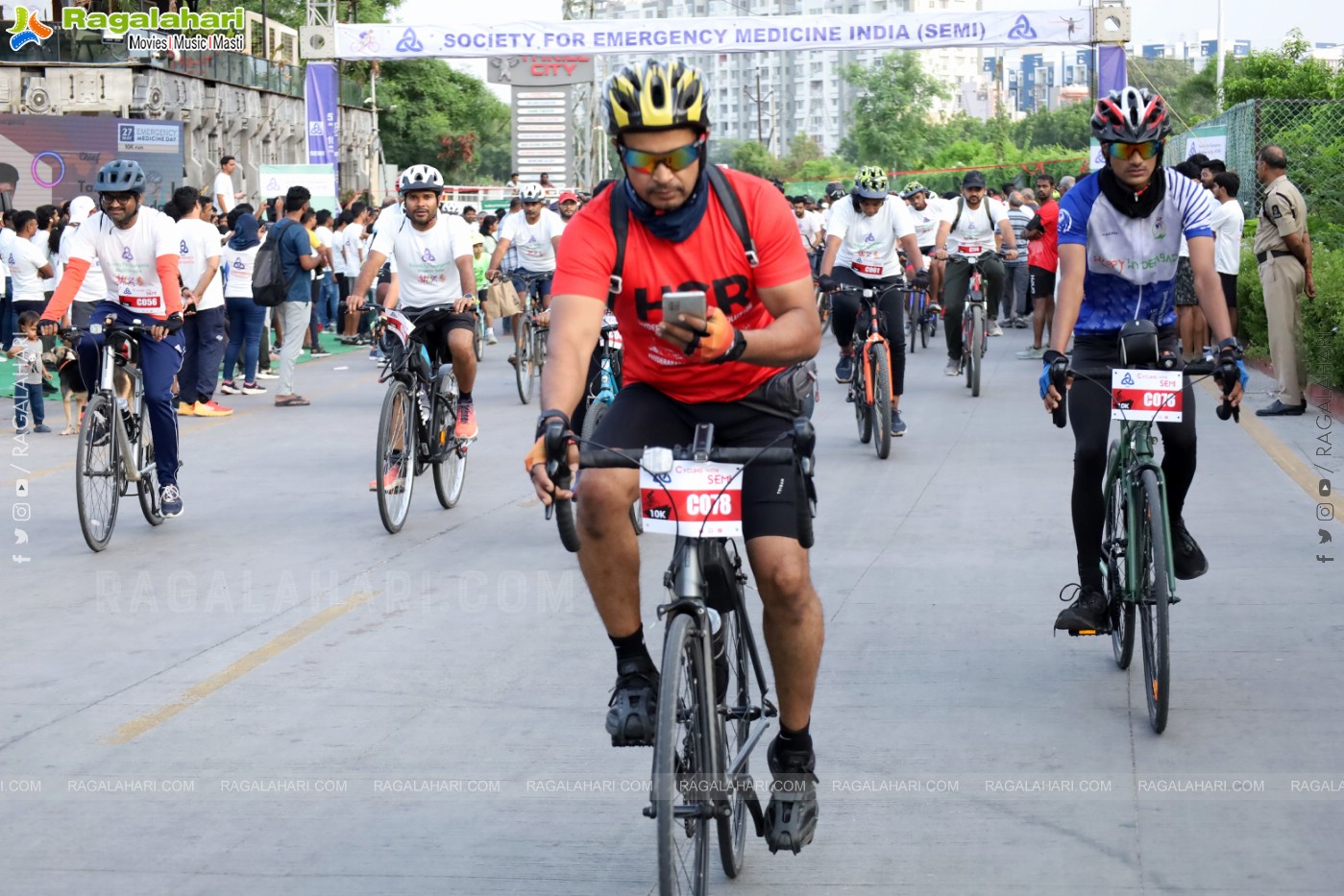 Society for Emergency medicine India- 5K, 10K Marathon and Cyclathon10k at Thrill City