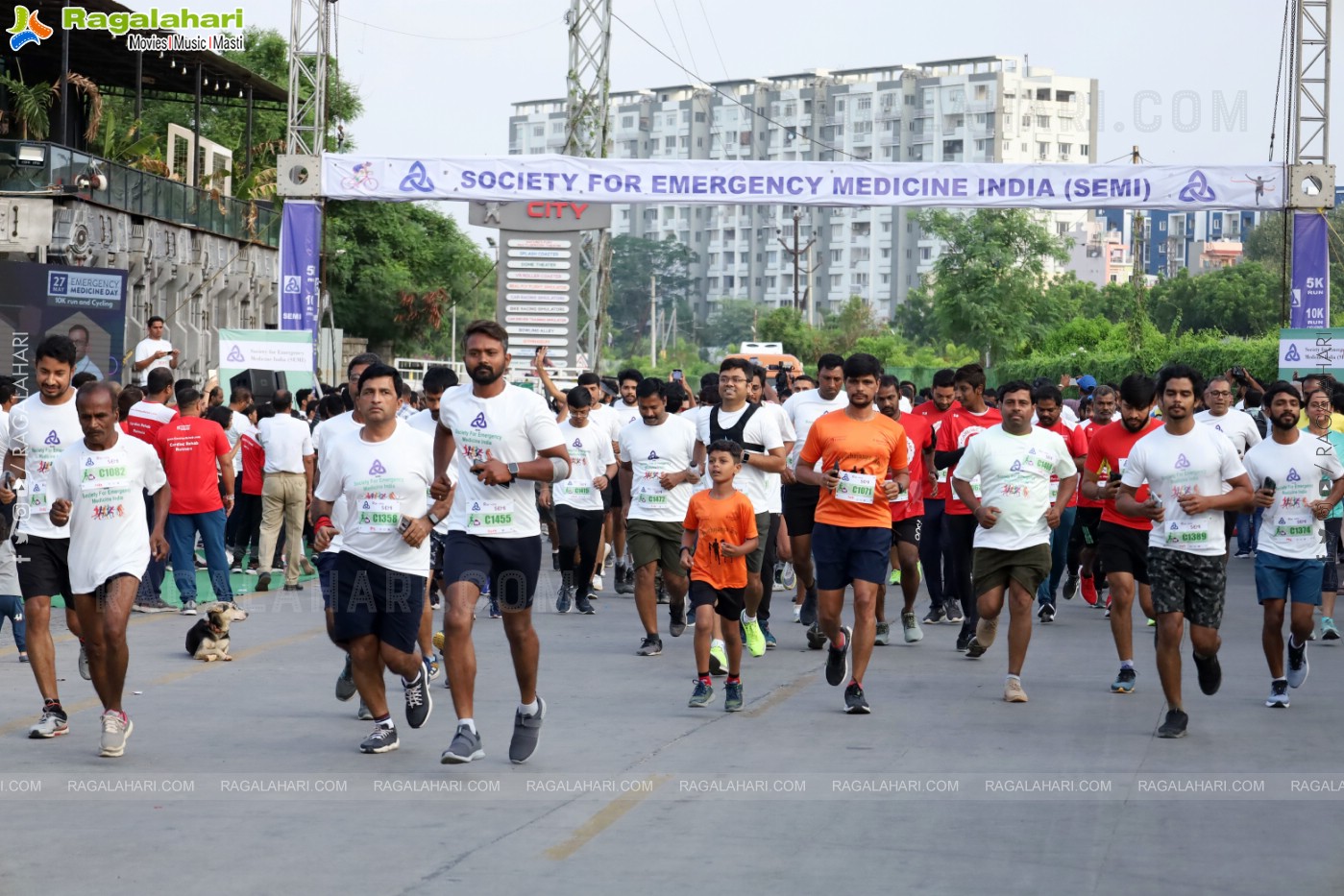 Society for Emergency medicine India- 5K, 10K Marathon and Cyclathon10k at Thrill City