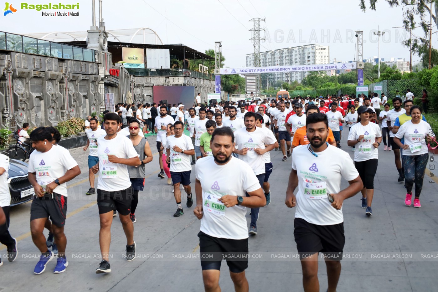 Society for Emergency medicine India- 5K, 10K Marathon and Cyclathon10k at Thrill City