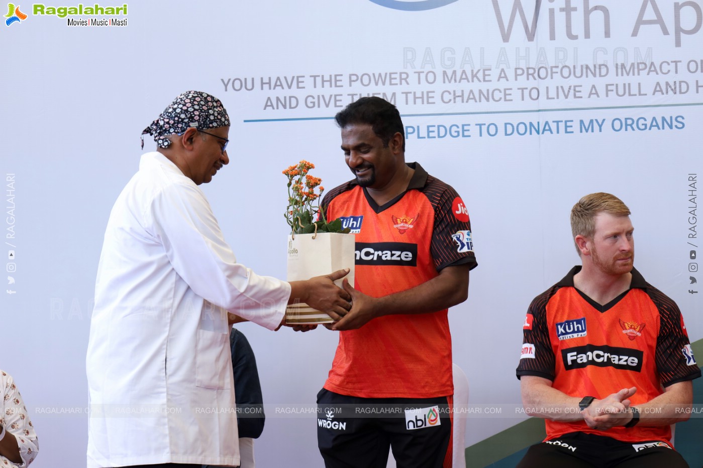 Sunrisers Hyderabad and Apollo Hospitals, Organs Donation Awareness Program