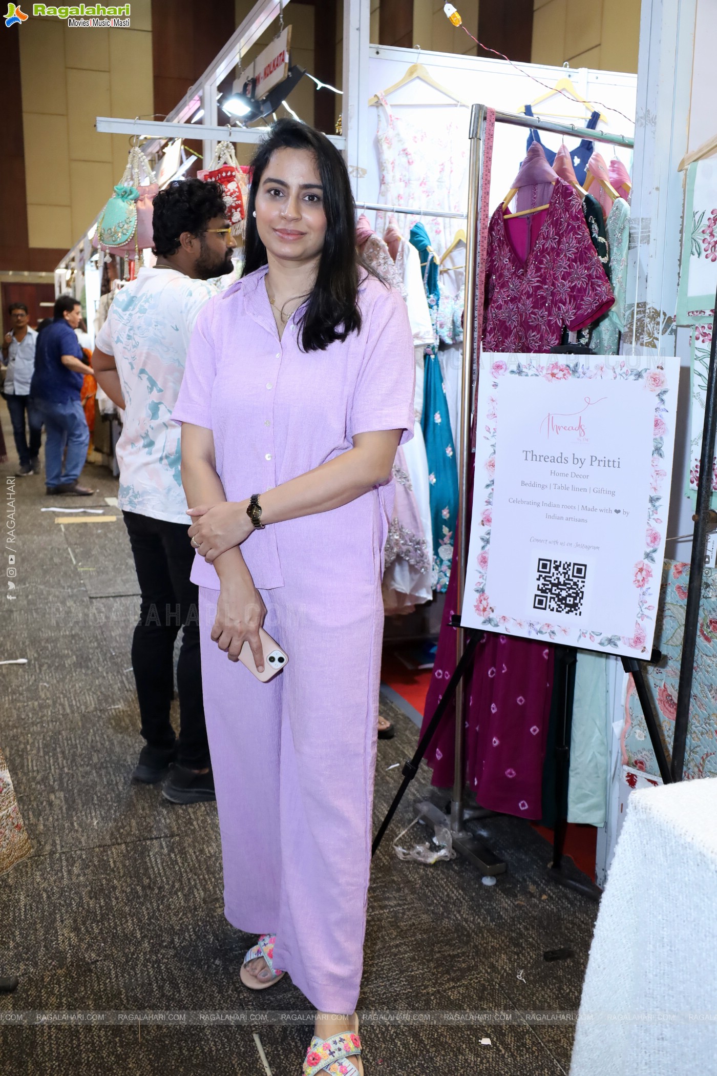 Sutraa Exhibition, Hyderabad Inaugurated by Actress Keerthi keshav bhat