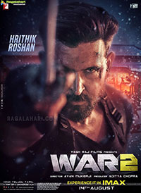 War 2 Movie Hrithik Roshan Poster
