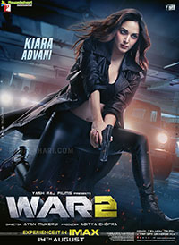 War 2 Movie Kiara Advani Poster
