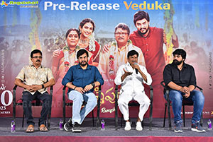 Shashtipoorthi Pre Release Veduka, Press Meet