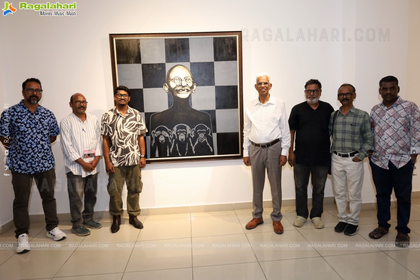 Art Exhibition - 7 Visions Edition 4, Art Exposition by YAAG at Chitramayee State Gallery of Art