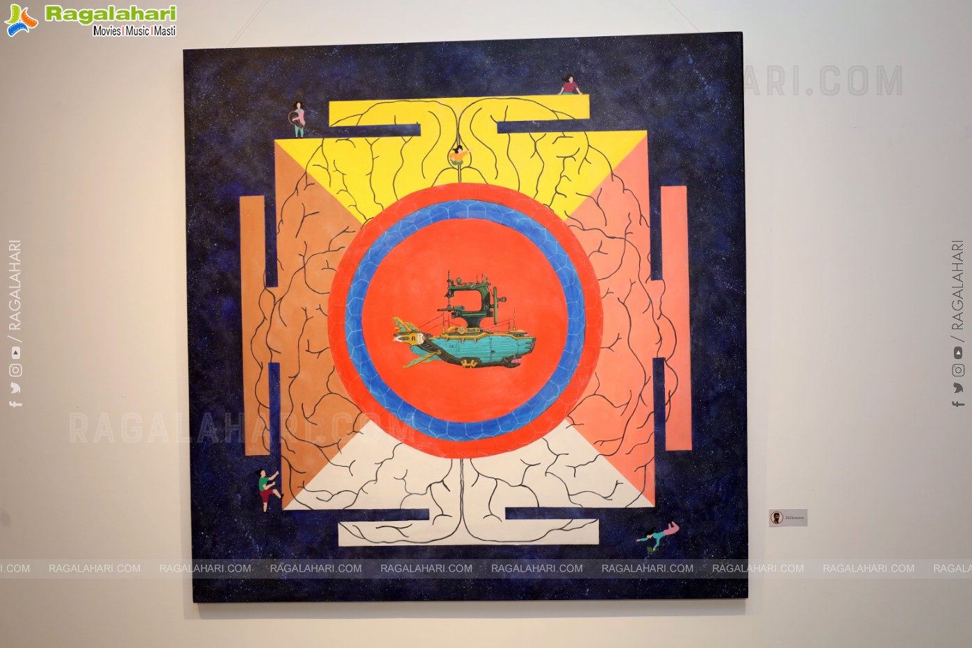 Art Exhibition - 7 Visions Edition 4, Art Exposition by YAAG at Chitramayee State Gallery of Art