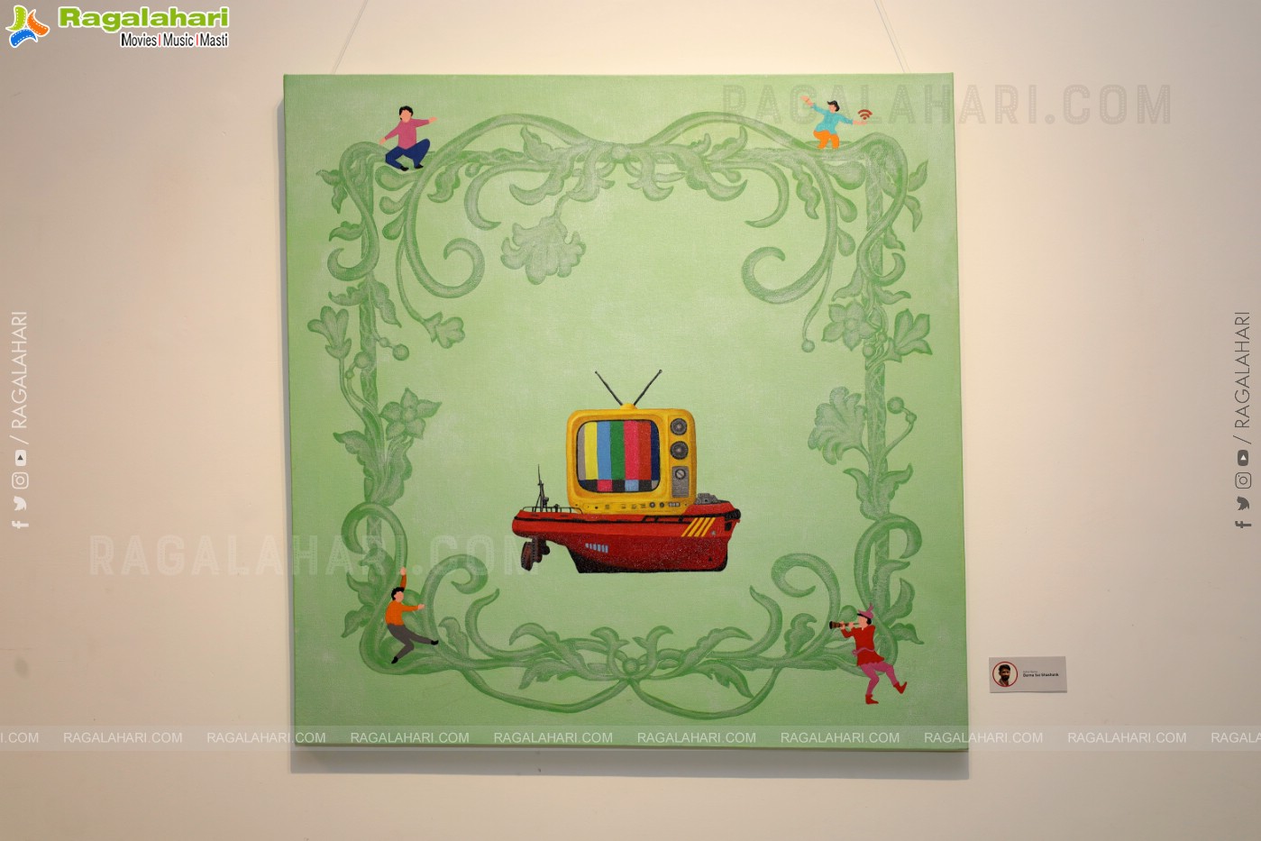 Art Exhibition - 7 Visions Edition 4, Art Exposition by YAAG at Chitramayee State Gallery of Art