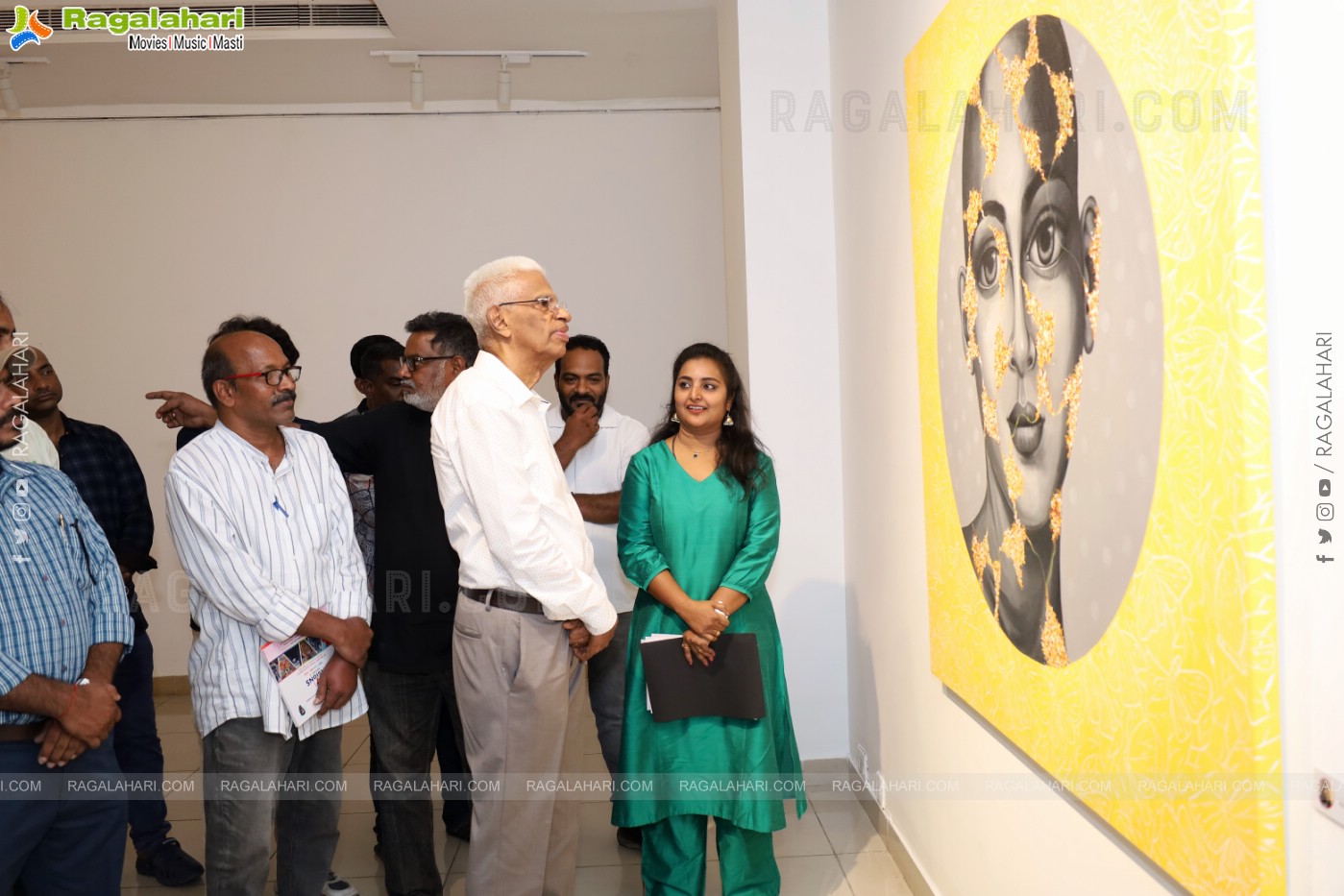 Art Exhibition - 7 Visions Edition 4, Art Exposition by YAAG at Chitramayee State Gallery of Art
