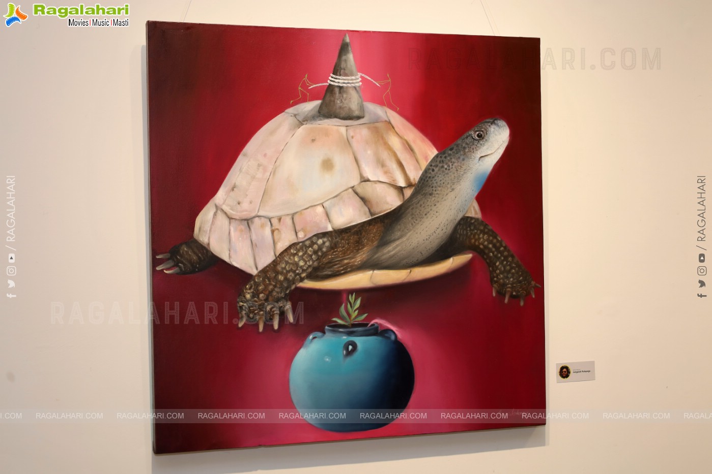 Art Exhibition - 7 Visions Edition 4, Art Exposition by YAAG at Chitramayee State Gallery of Art