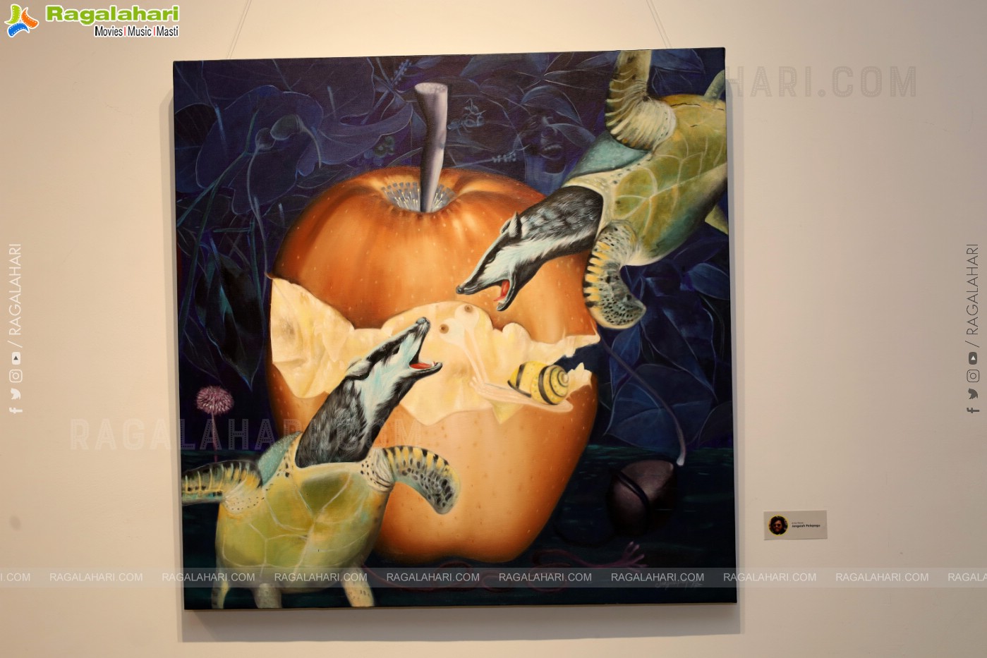 Art Exhibition - 7 Visions Edition 4, Art Exposition by YAAG at Chitramayee State Gallery of Art