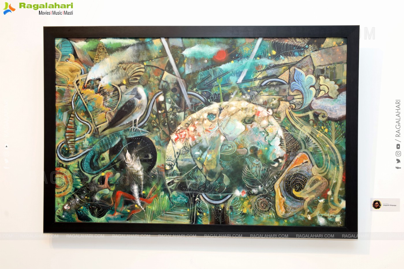 Art Exhibition - 7 Visions Edition 4, Art Exposition by YAAG at Chitramayee State Gallery of Art