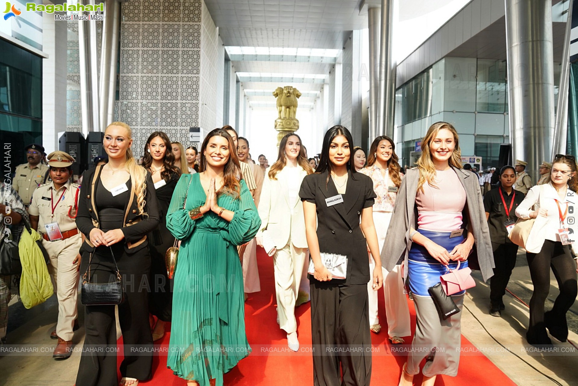 Miss World 2025 Contestants Receive a Regal Welcome at Secretariat