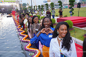 Miss World 2025 Contestants Receive Welcome at Secretariat 