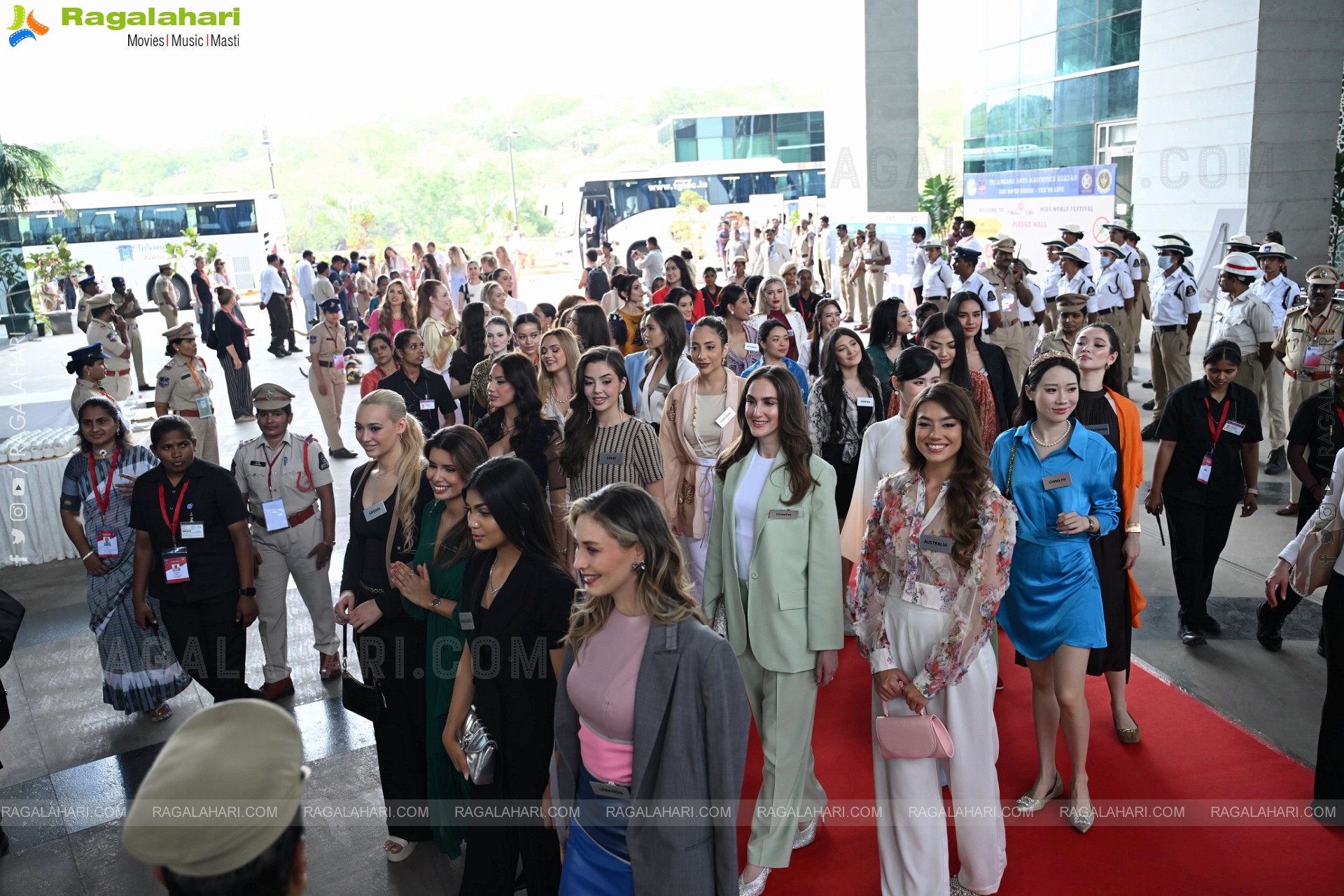 Miss World 2025 Contestants Receive a Regal Welcome at Secretariat