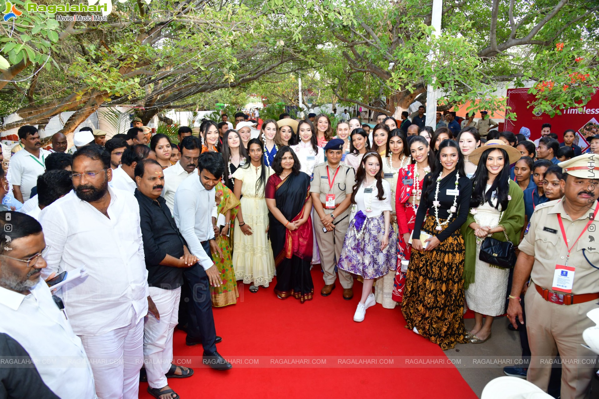 Miss World Delegates Explore Hyderabad’s Experium Eco-Tourism Park