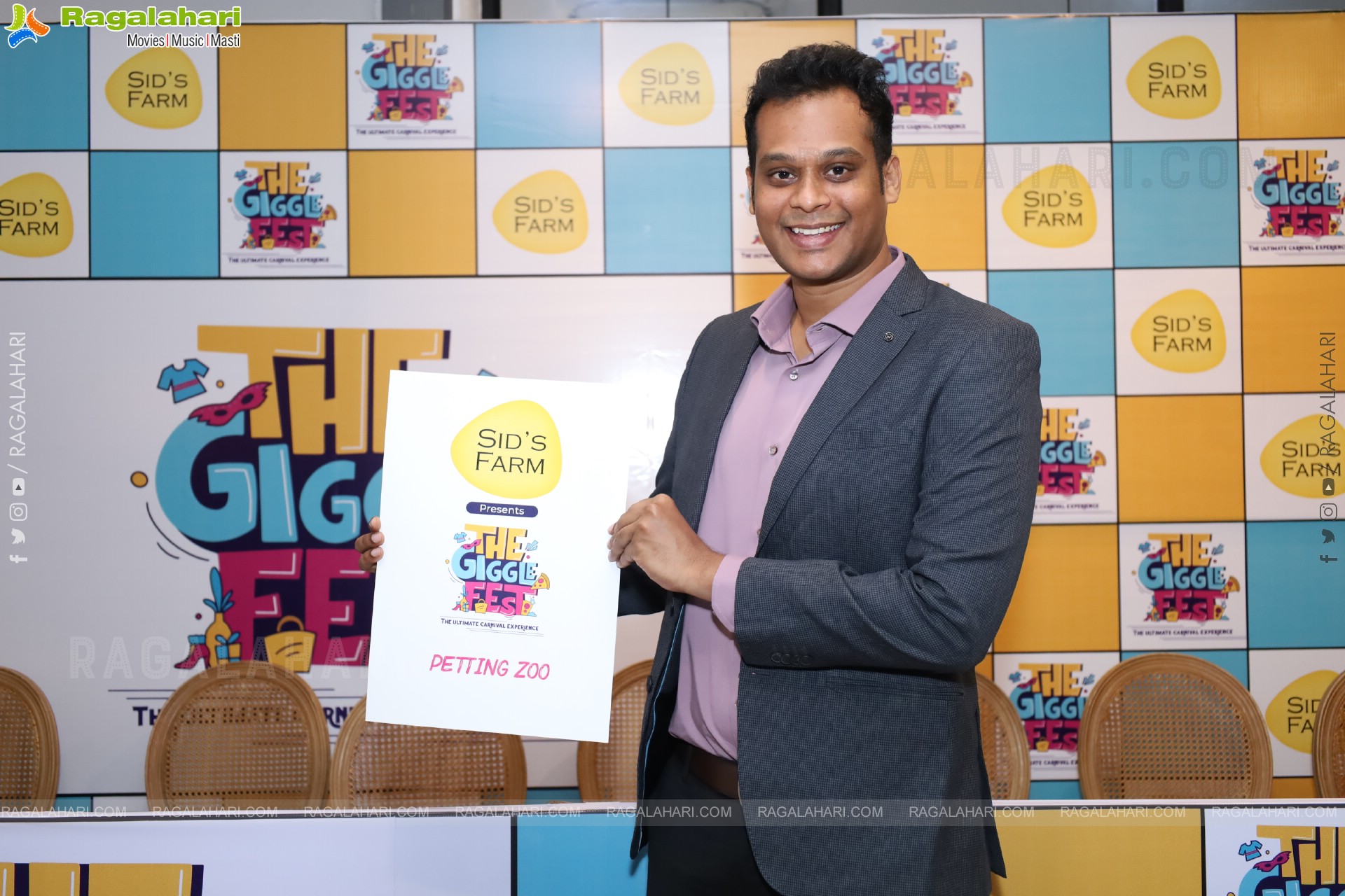 Sid's Farm Presents The Giggle Fest Date Announcement, Hyderabad