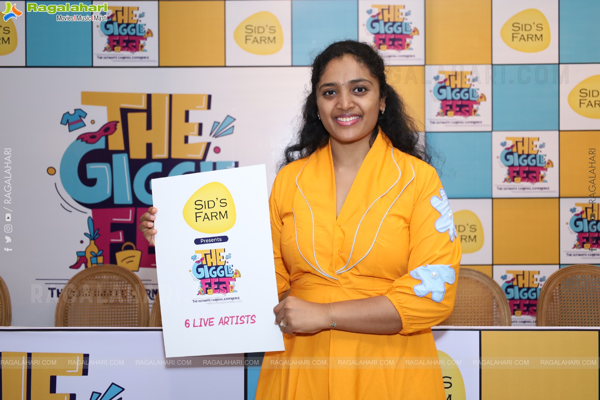 Sid's Farm Presents The Giggle Fest Date Announcement, Hyderabad