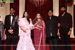 Suniel Narang's Daughter Simran & Krish's wedding Reception