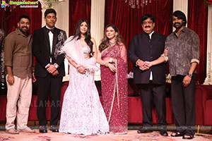 Suniel Narang's Daughter Simran & Krish's wedding Reception