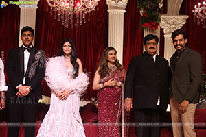 Suniel Narang's Daughter Simran & Krish's wedding Reception