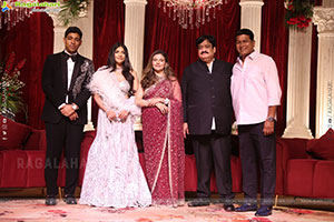 Suniel Narang's Daughter Simran & Krish's wedding Reception