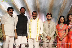 Bandla Ganesh's Daughter Janani & Surya Teja Engagement