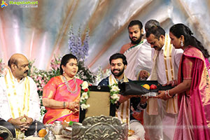 Bandla Ganesh's Daughter Janani & Surya Teja Engagement
