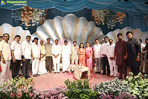 Bandla Ganesh's Daughter Janani & Surya Teja Engagement