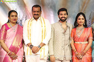 Bandla Ganesh's Daughter Janani & Surya Teja Engagement