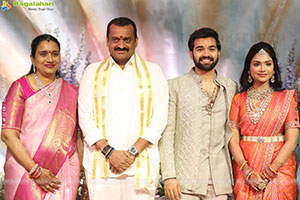Bandla Ganesh's Daughter Janani & Surya Teja Engagement