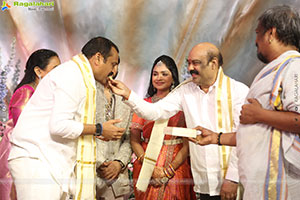 Bandla Ganesh's Daughter Janani & Surya Teja Engagement