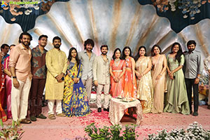 Bandla Ganesh's Daughter Janani & Surya Teja Engagement
