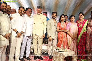 Bandla Ganesh's Daughter Janani & Surya Teja Engagement