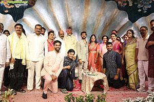 Bandla Ganesh's Daughter Janani & Surya Teja Engagement