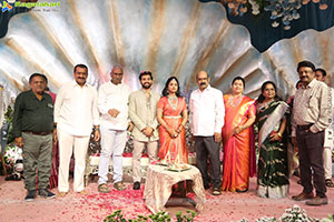 Bandla Ganesh's Daughter Janani & Surya Teja Engagement