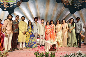 Bandla Ganesh's Daughter Janani & Surya Teja Engagement