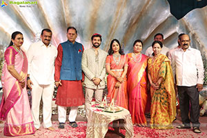 Bandla Ganesh's Daughter Janani & Surya Teja Engagement