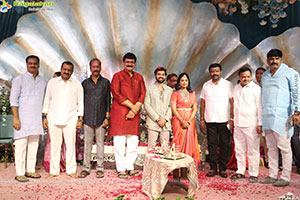 Bandla Ganesh's Daughter Janani & Surya Teja Engagement