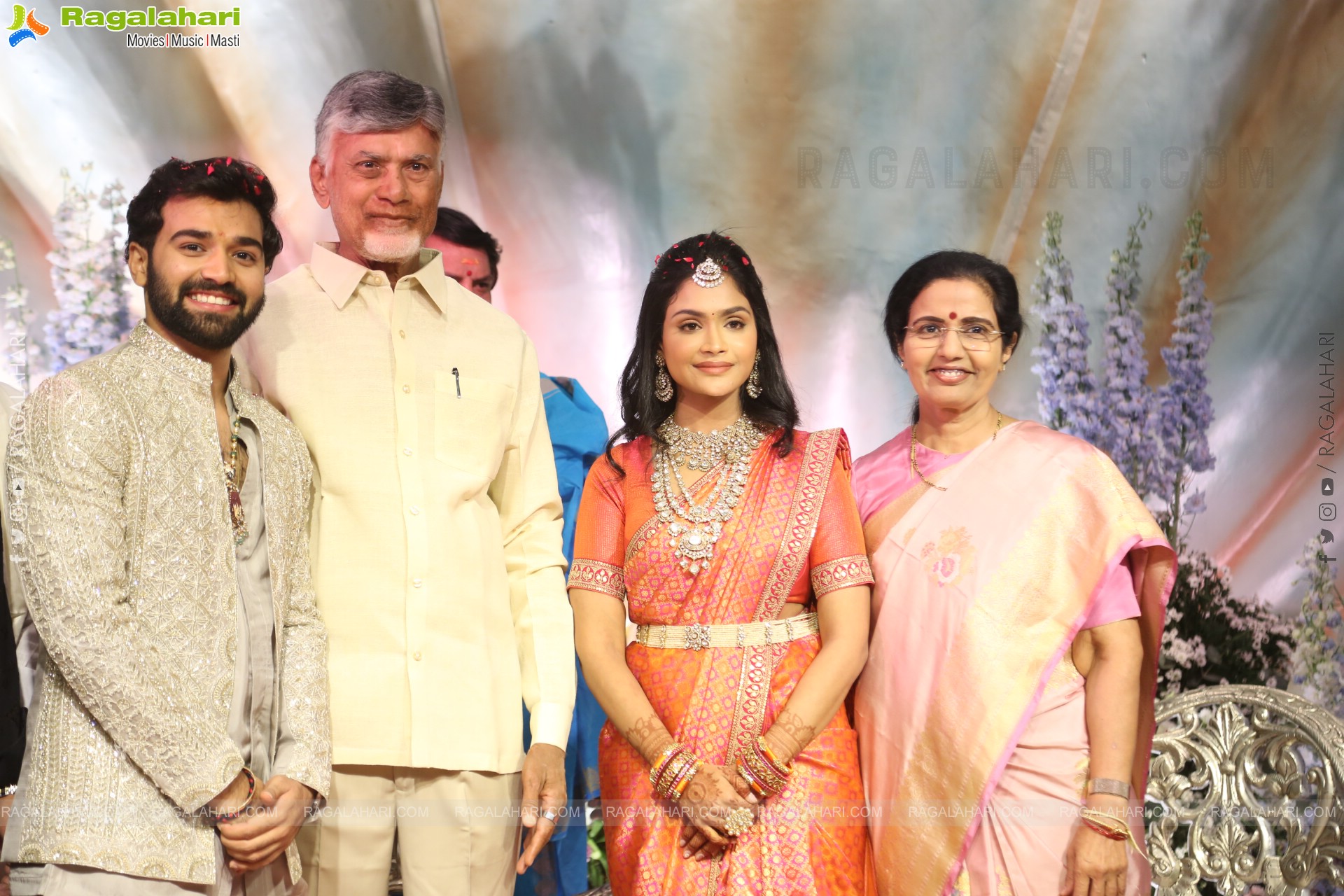 Bandla Ganesh's Daughter Janani Bandla & Surya Teja Engagement Pics