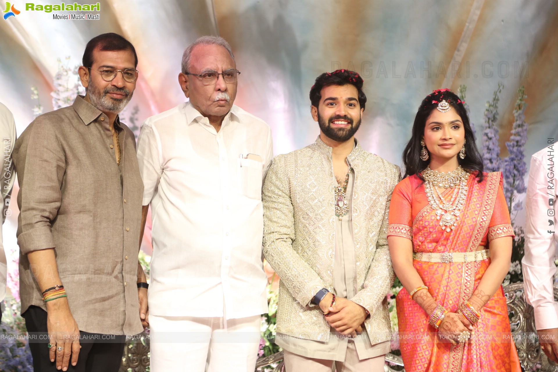 Bandla Ganesh's Daughter Janani Bandla & Surya Teja Engagement Pics