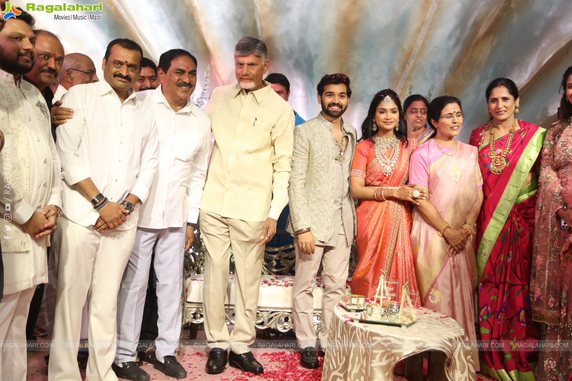 Bandla Ganesh's Daughter Janani Bandla & Surya Teja Engagement Pics