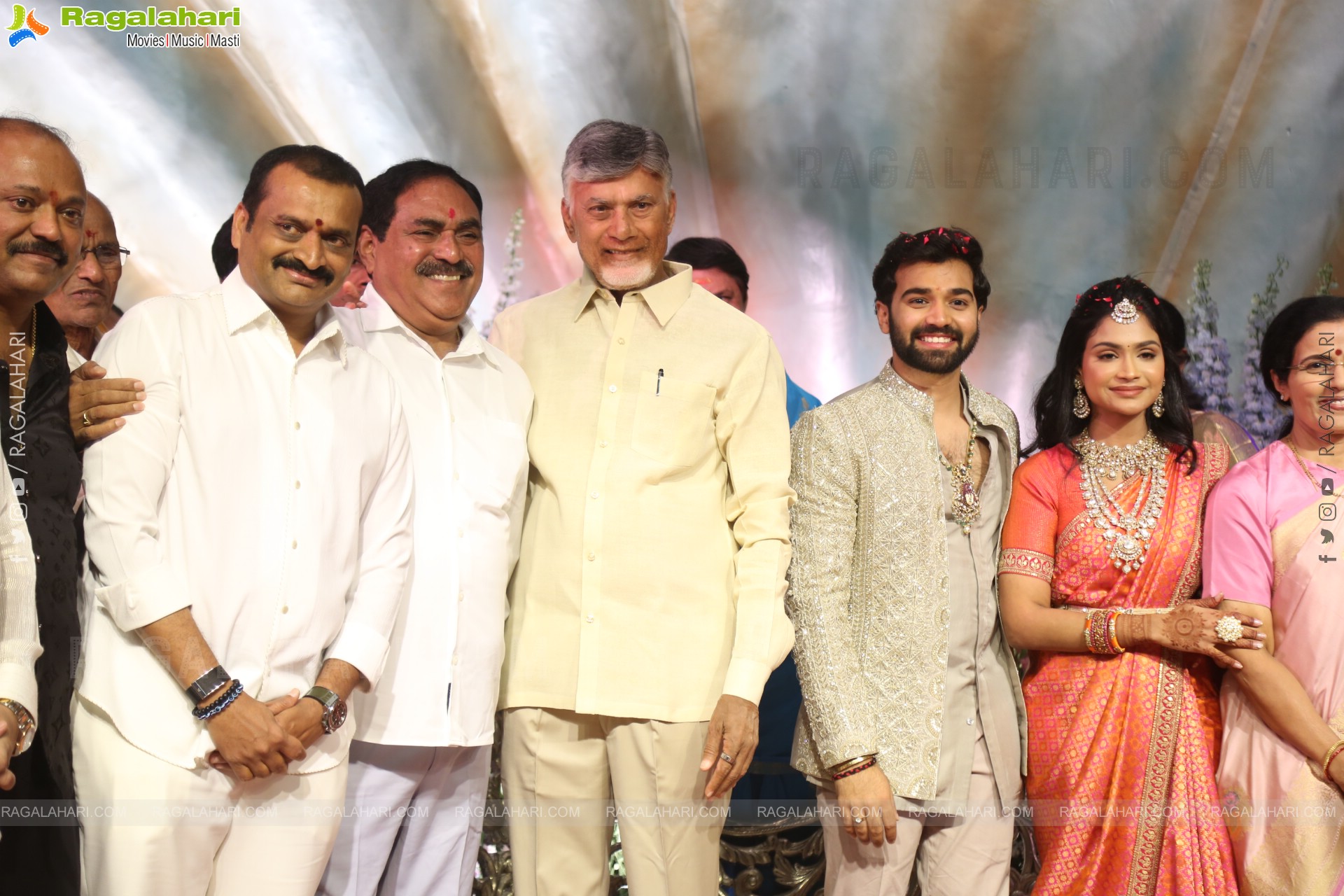 Bandla Ganesh's Daughter Janani Bandla & Surya Teja Engagement Pics