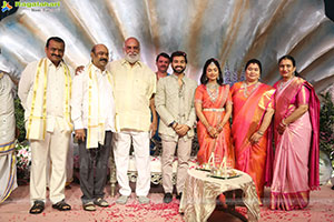 Bandla Ganesh's Daughter Janani & Surya Teja Engagement