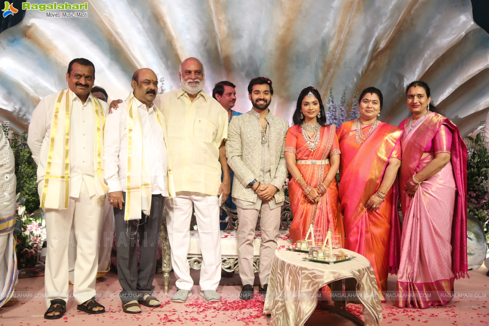 Bandla Ganesh's Daughter Janani Bandla & Surya Teja Engagement Pics