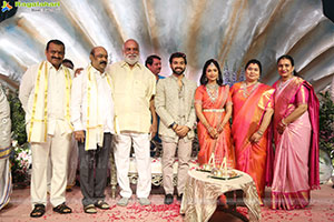 Bandla Ganesh's Daughter Janani & Surya Teja Engagement