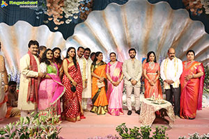 Bandla Ganesh's Daughter Janani & Surya Teja Engagement